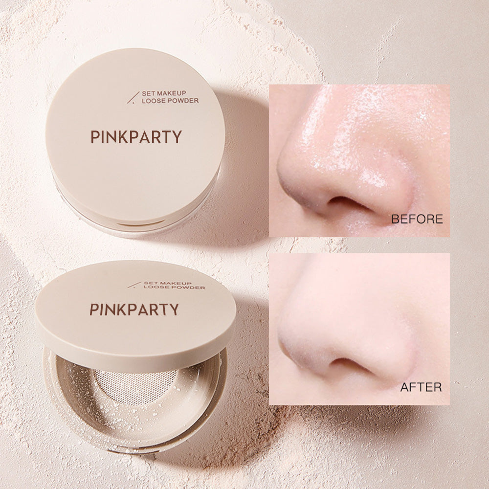 PINKPARTY Silken Powder Foundation | Ultimate Coverage with a Flawless Matte Finish for a Radiant and Even Complexion