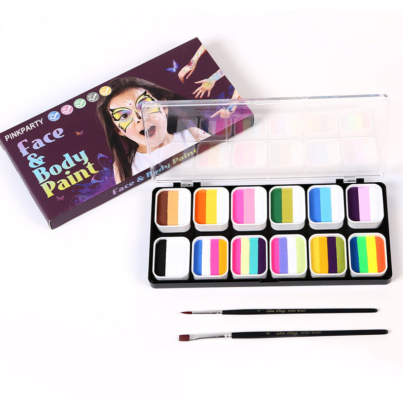 PINKPARTY Ultimate Face and Body Paint Kit | Vibrant Colors and Long-Lasting Formula for Stunning Artistic Creations