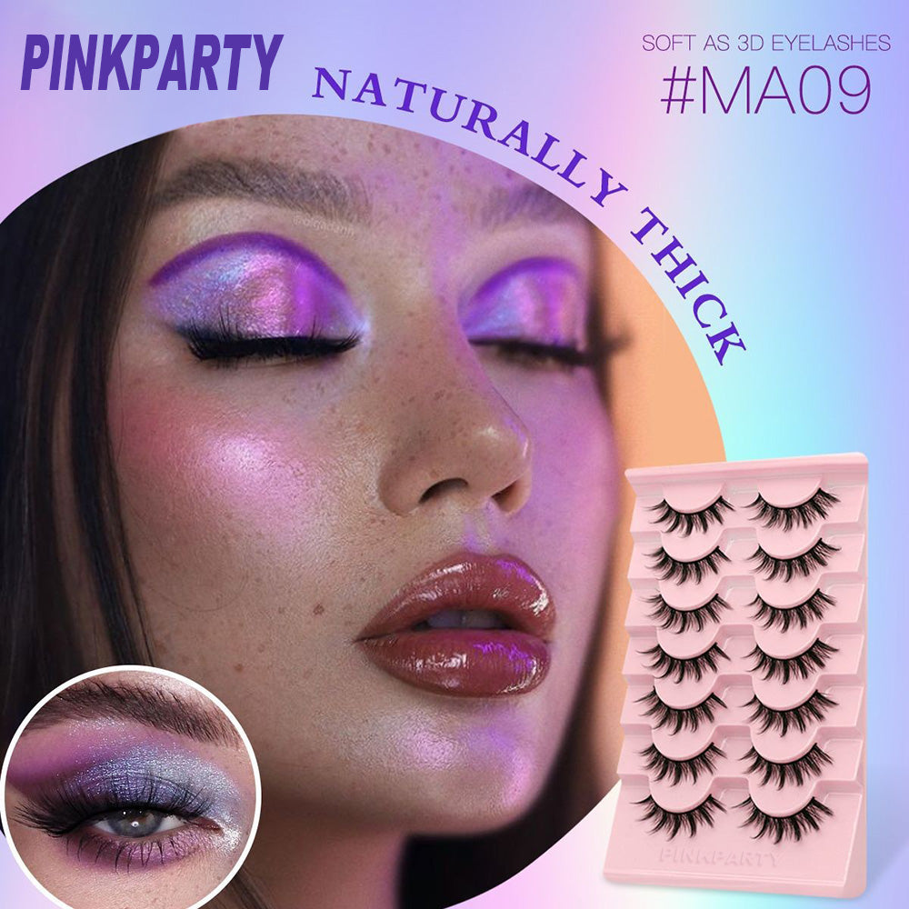 PINKPARTY Luxe Faux Lashes | Voluminous and Natural-Looking Lashes for a Glamorous, Eye-Catching Effect