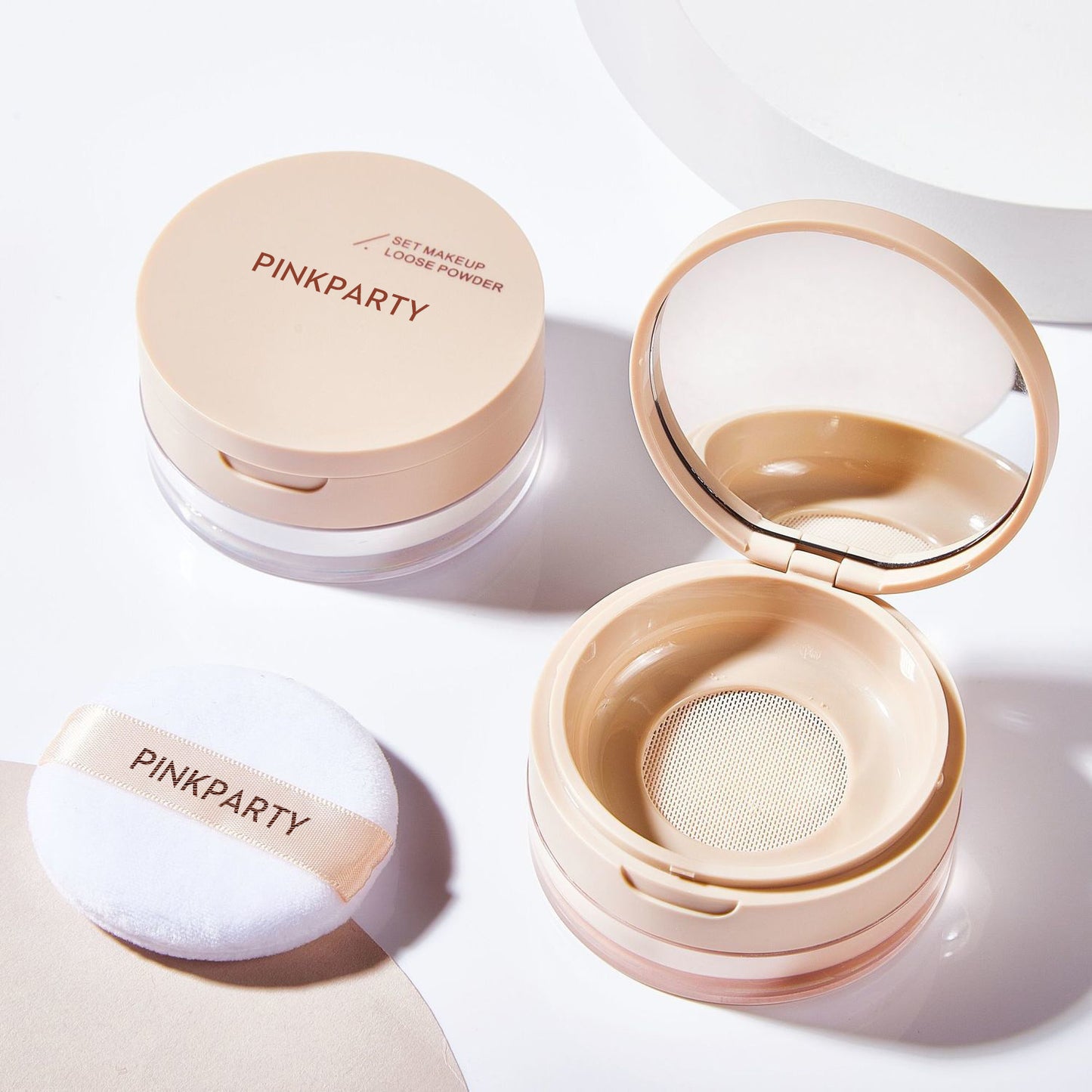 PINKPARTY Silken Powder Foundation | Ultimate Coverage with a Flawless Matte Finish for a Radiant and Even Complexion