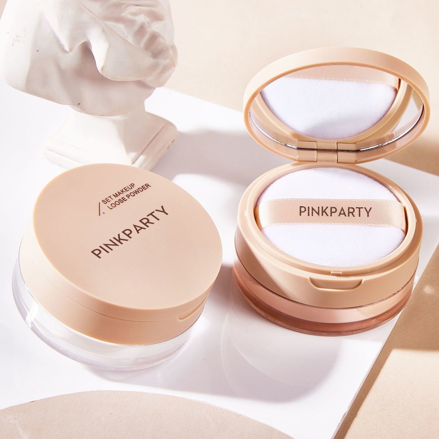 PINKPARTY Silken Powder Foundation | Ultimate Coverage with a Flawless Matte Finish for a Radiant and Even Complexion