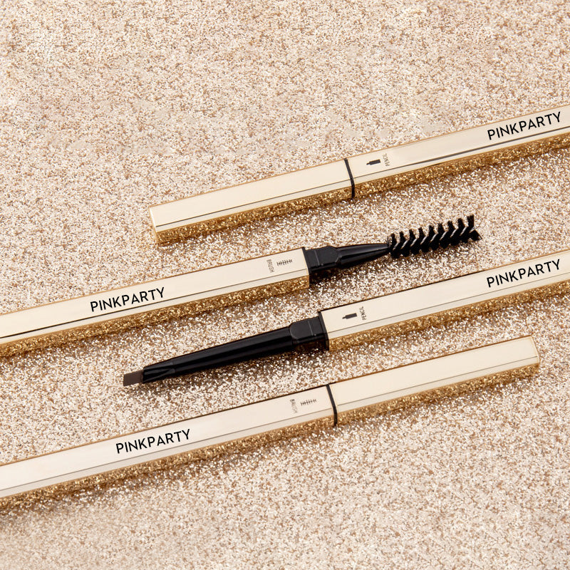 PINKPARTY Precision Eyebrow Pencil | Define and Shape Your Brows with a Long-Wearing, Natural-Looking Formula