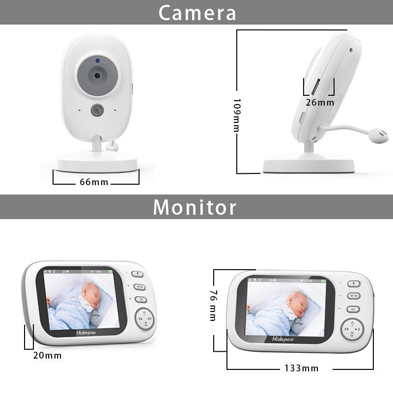 Hidepoo Baby Monitor - Stay Connected with Peace of Mind