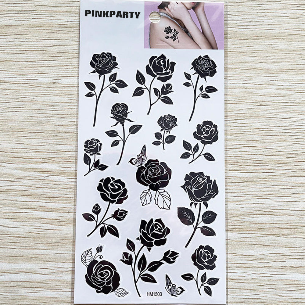 PINKPARTY Artistic Temporary Tattoos | Stunning Designs and Long-Lasting Wear for a Unique and Customizable Look