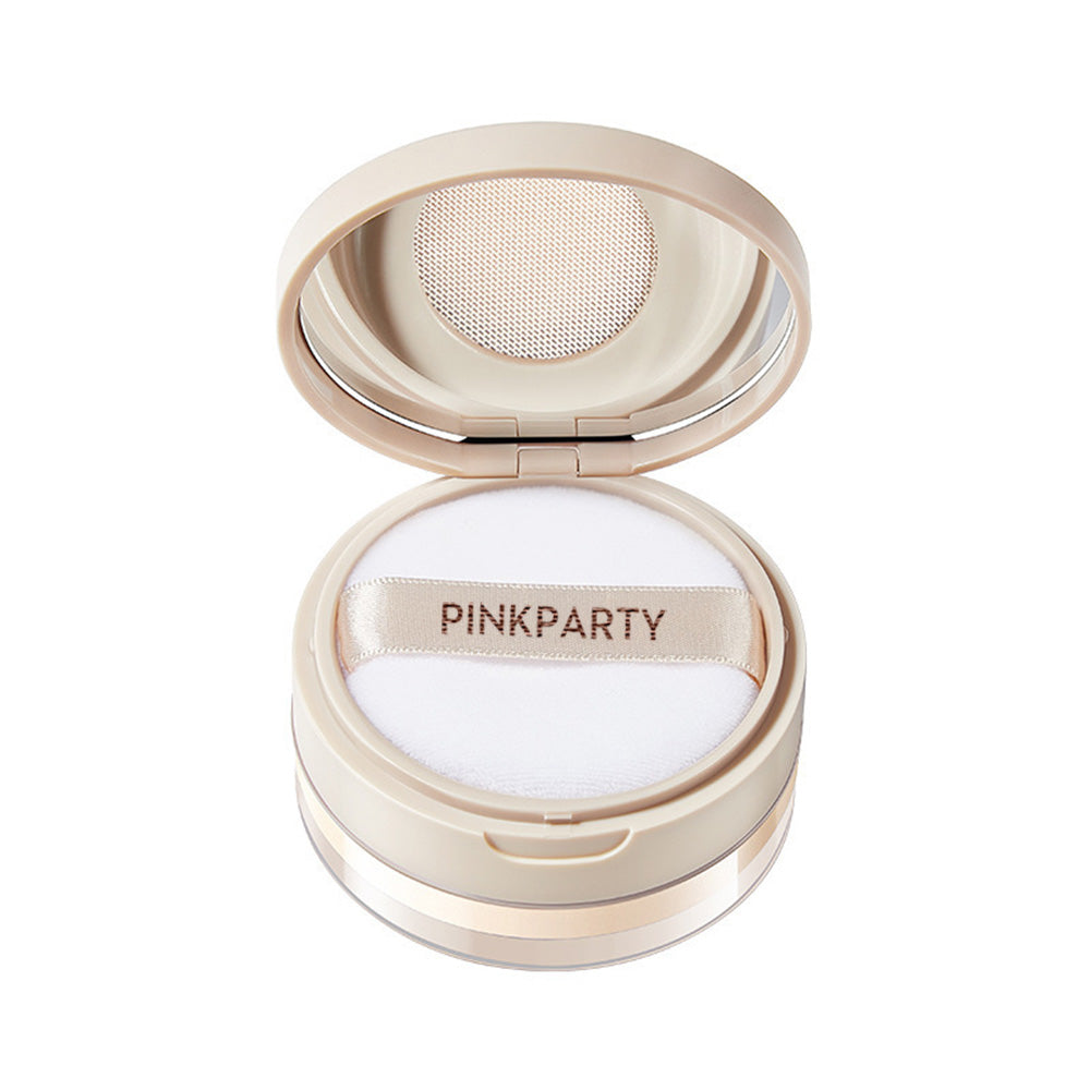 PINKPARTY Silken Powder Foundation | Ultimate Coverage with a Flawless Matte Finish for a Radiant and Even Complexion