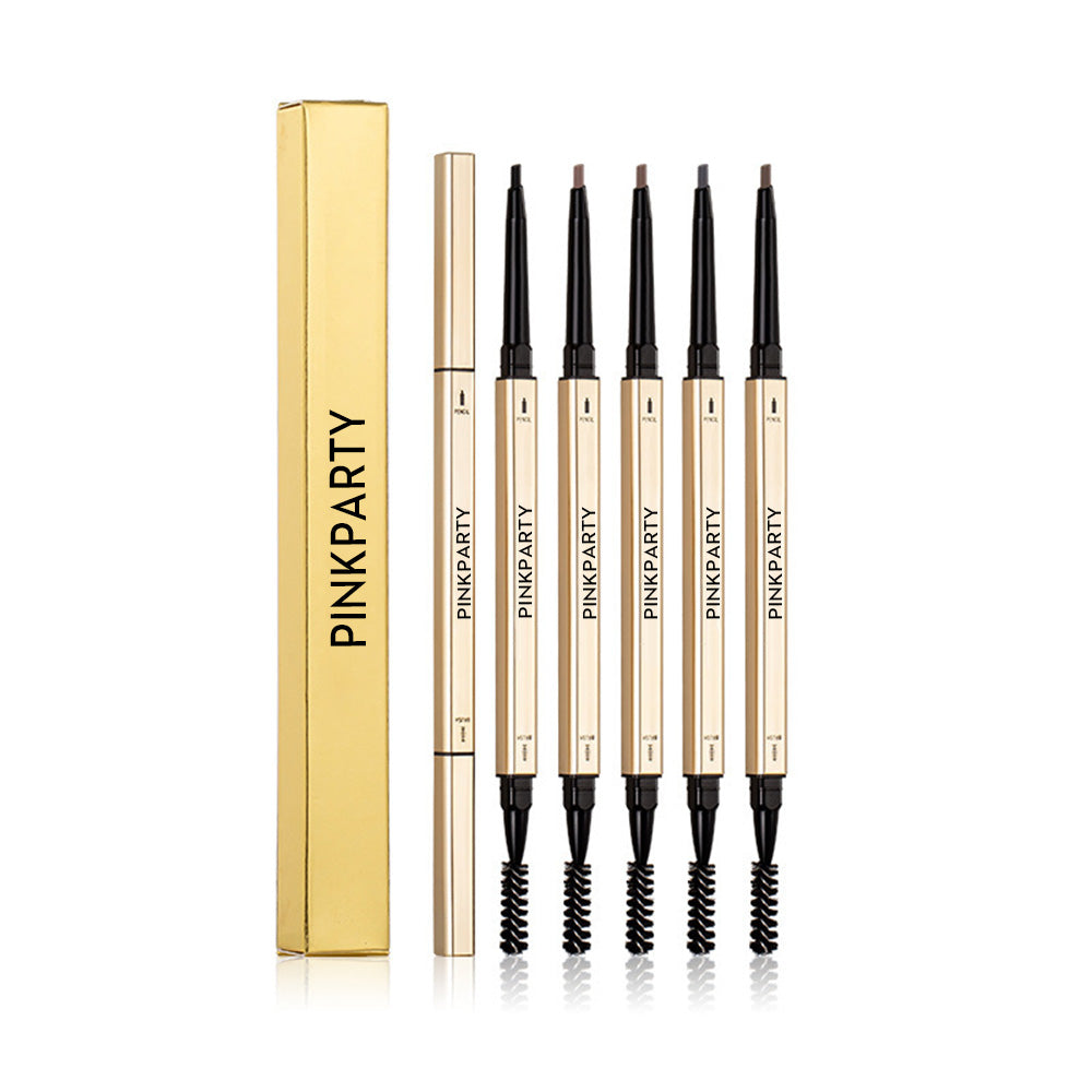 PINKPARTY Precision Eyebrow Pencil | Define and Shape Your Brows with a Long-Wearing, Natural-Looking Formula