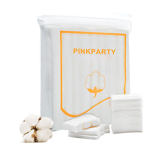 PINKPARTY Ultra-Soft Makeup Cotton Pads | Luxurious Touch for Gentle Cleansing and Flawless Makeup Application