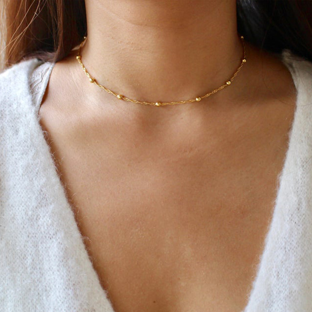 Gold Triangle Layered Necklaces Layered Necklace Skinny Bar Triangle Necklace