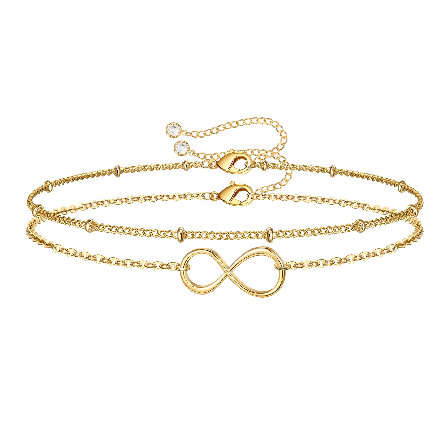 Dainty Layered Bracelets