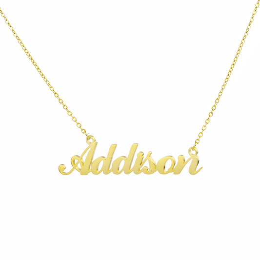 Custom Name Pendant Necklace