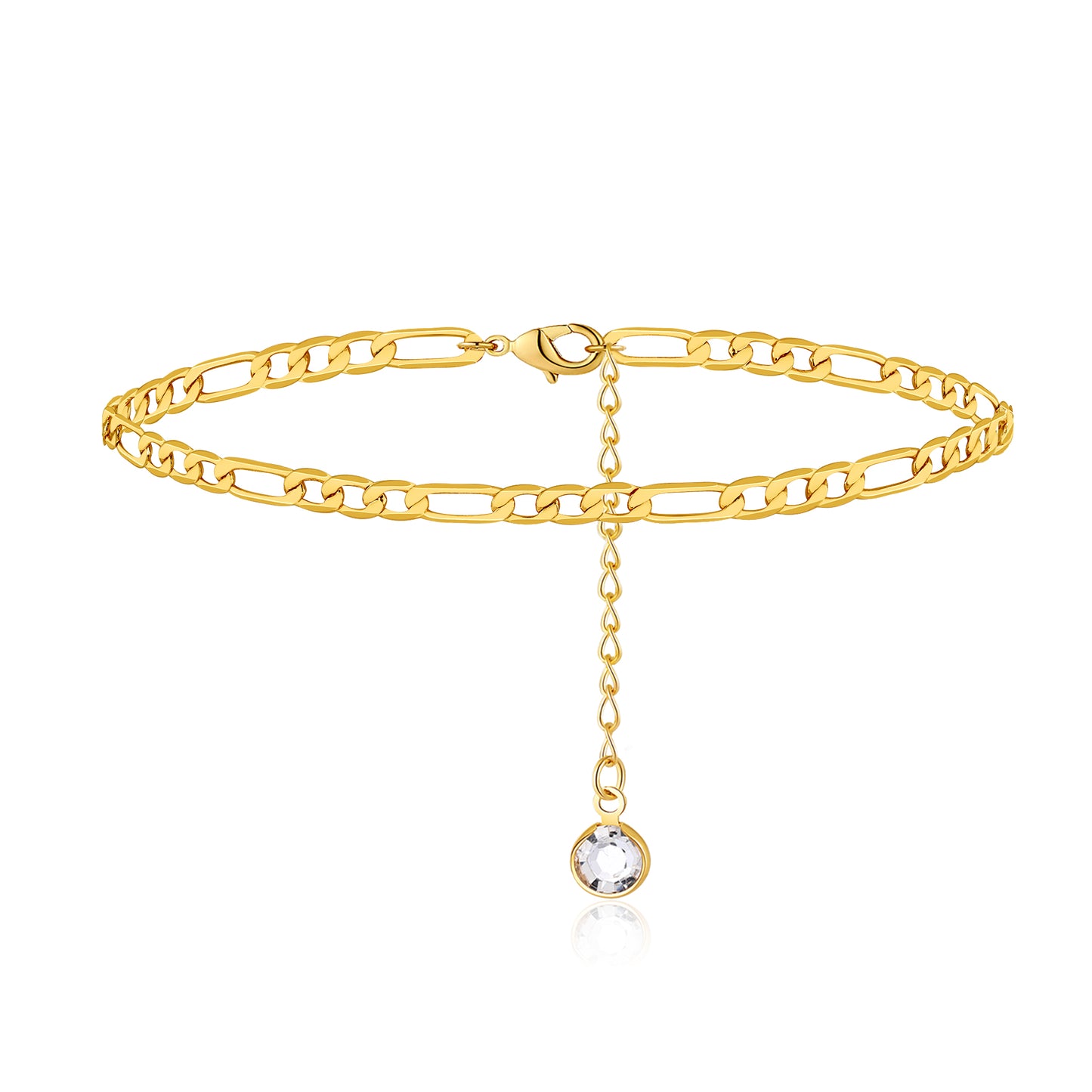 Turandoss Dainty Ankle Bracelets for Women