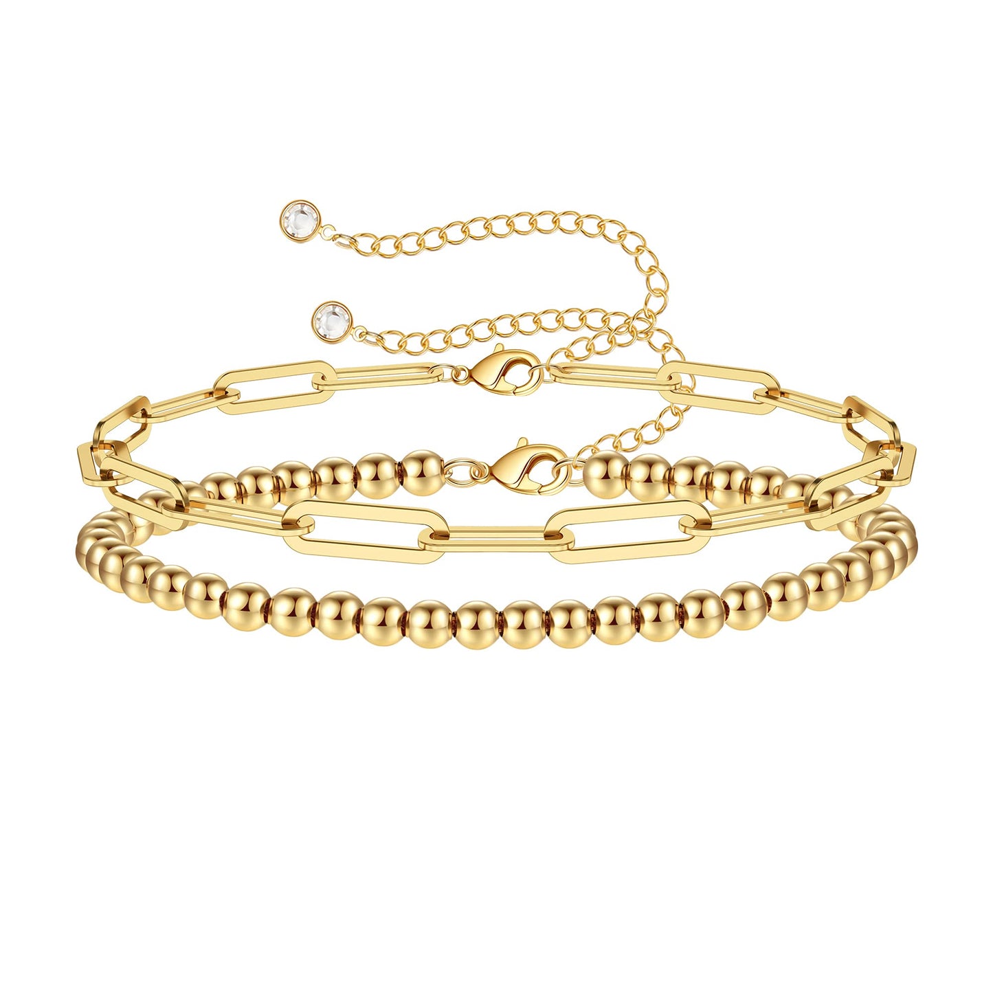 Dainty Layered Bracelets