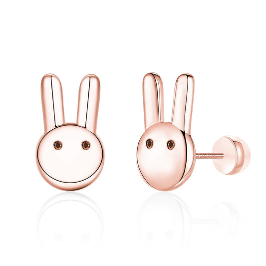 Dainty Bunny Earrings Easter Gifts for Girls