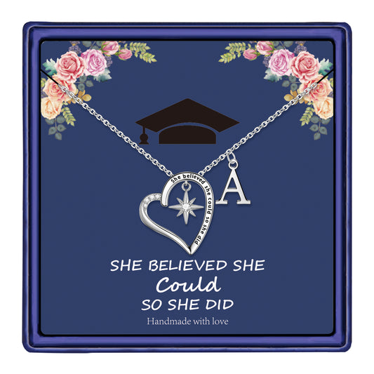 Graduation Gifts for Her 2022 Compass Necklace